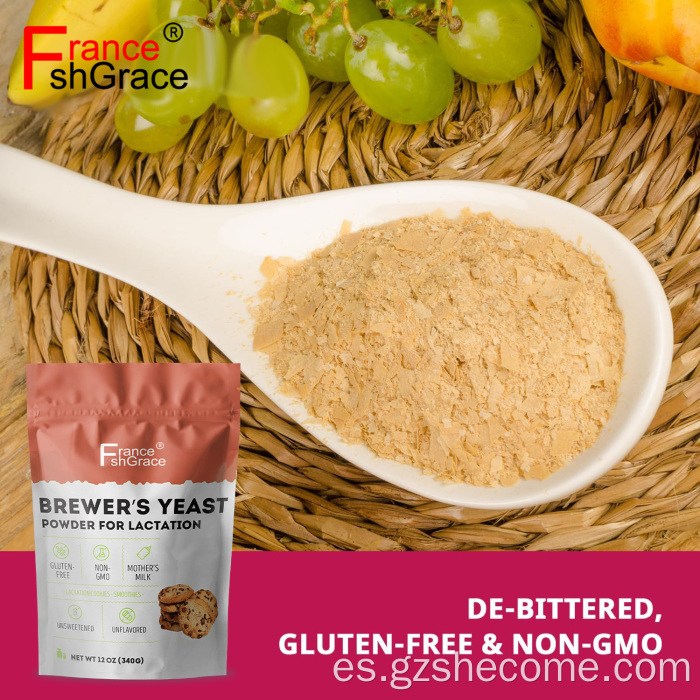 Levadura de cerveza orgánica en polvo Apoyo y madres lactantes